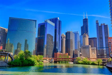 chicago skyline daytime