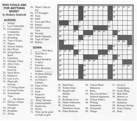 chicago times crossword puzzles free online