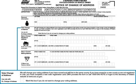 chicago voter registration change of address
