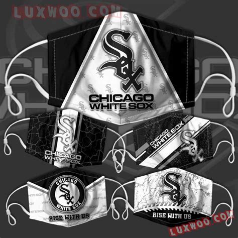 chicago white sox face mask with logo