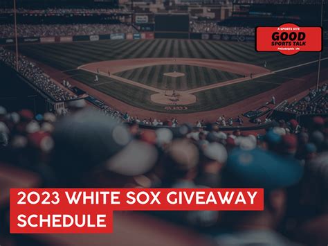 chicago white sox promotions 2023