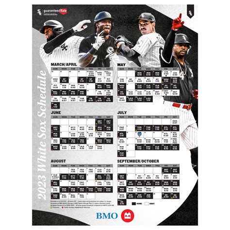 chicago white sox schedule giveaways