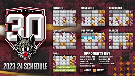 chicago wolves game schedule