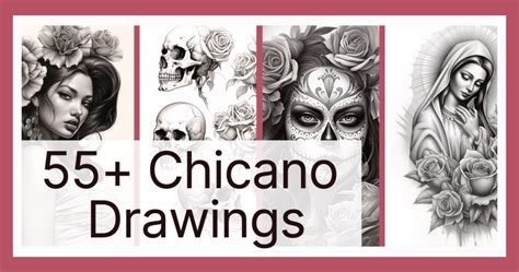 Chicano Drawings Small