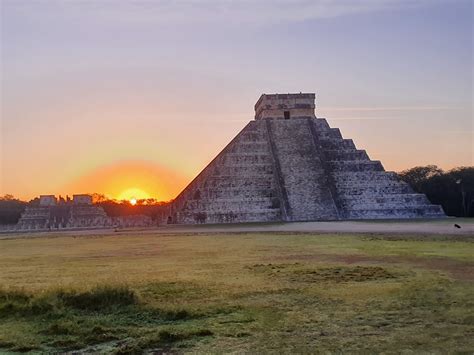 Chichen Itza at sunrise