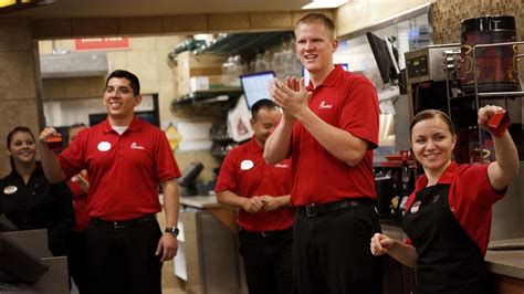 Chick-fil-A Smiling Employees