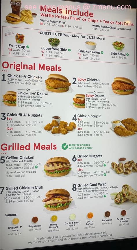 chick fil a menu 2023 new items