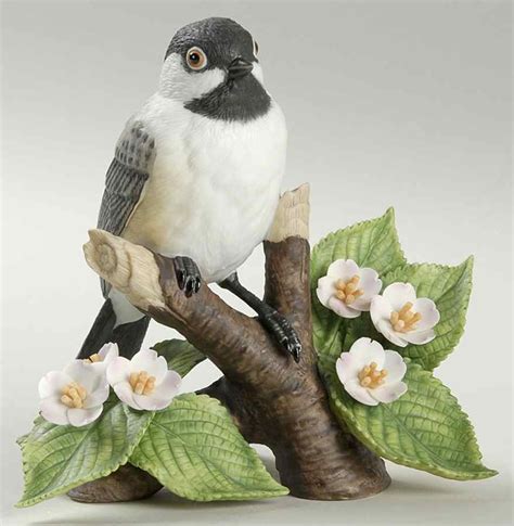 chickadee bird figurines