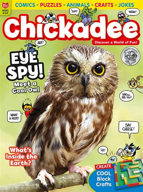 chickadee magazine sample