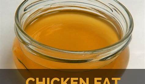 Chicken Fat Name Pure Rendered Nifra Poultry