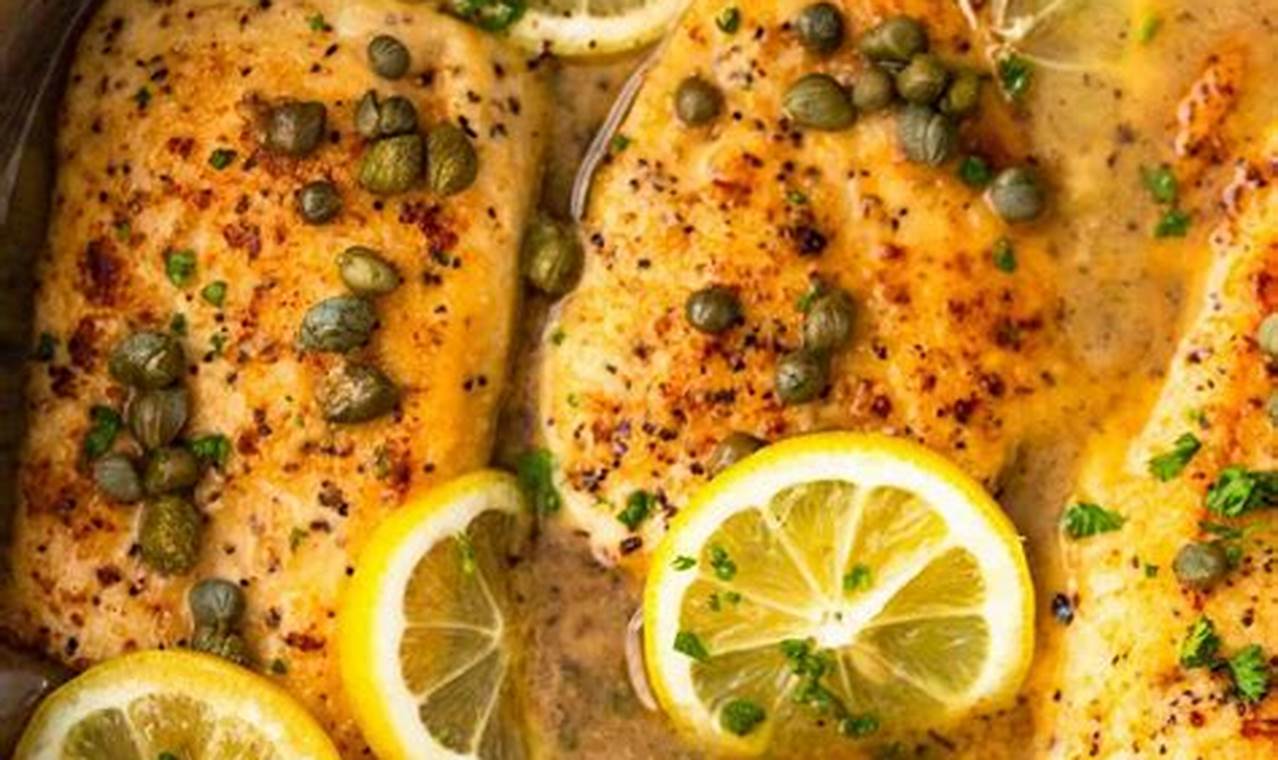 Savory Secrets: Mastering Chicken Piccata with White Wine | A Culinary Symphony
