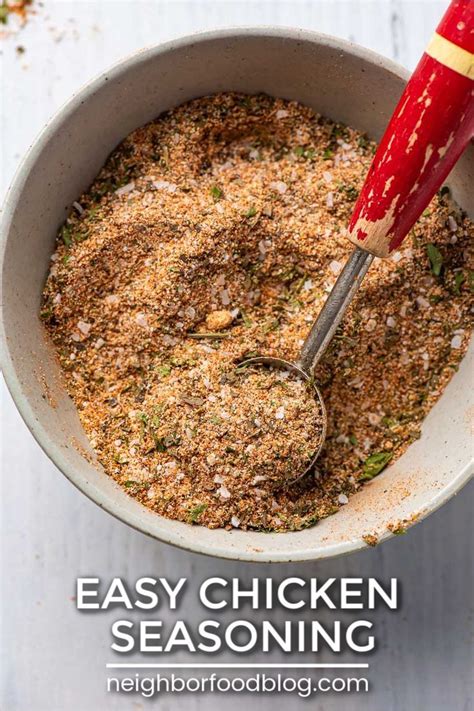 The Best Chicken Seasoning! Easy Chicken Rub Recipe Kristine's Kitchen