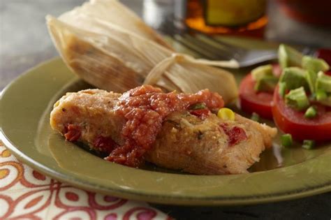 chicken and vegetable tamales