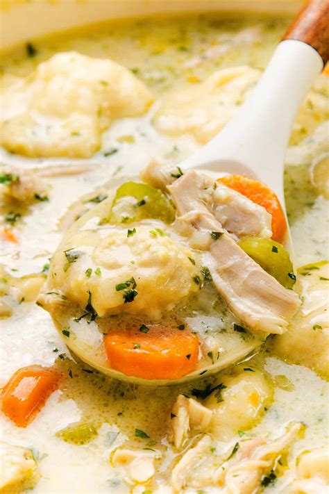 Chicken Breast Dumpling Soup