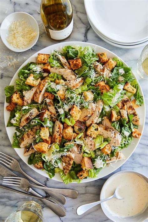 Chicken Caesar Salad Lunch Menu