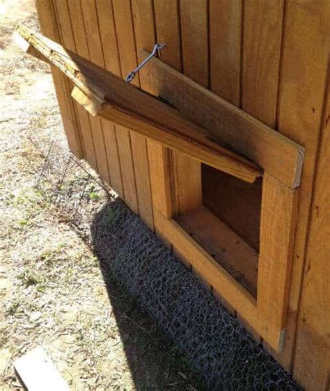 20 DIY Chicken Coop Door Ideas
