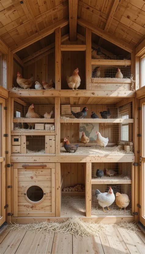 Chicken Coop Inside Ideas