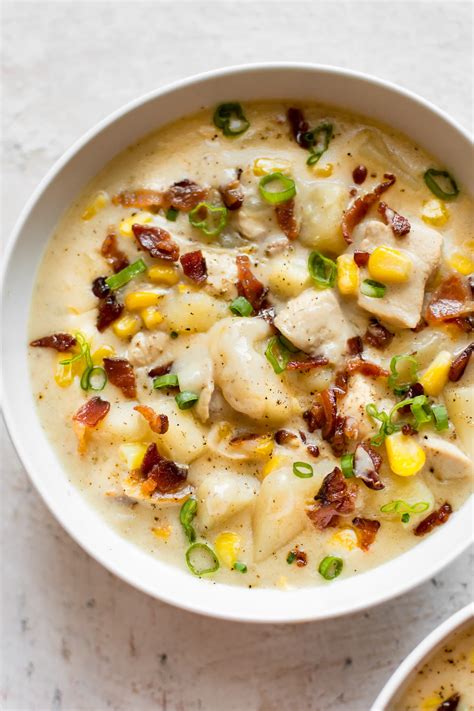 chicken corn chowder recipe easy