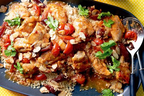 Chicken Couscous Dates Recipe
