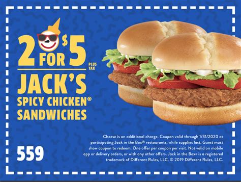 Chicken Cravings Satisfied Jack in the Box Coupon
