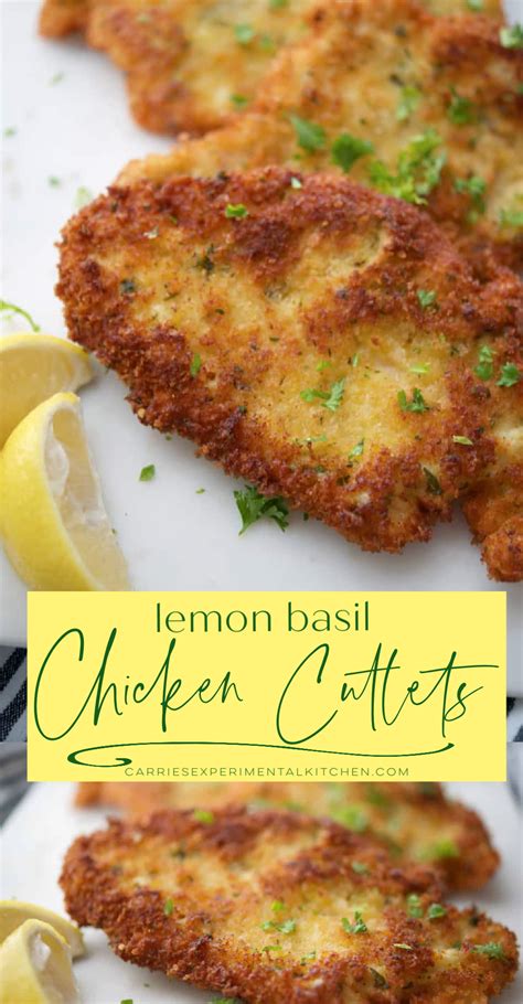 Chicken Cutlets The Kitchen