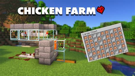 Chicken Farms In Minecraft