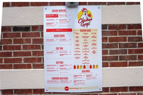 Chicken Guy Menu And Prices