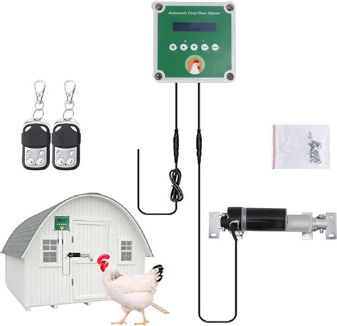 Chicken House Automatic Door Opener Timer