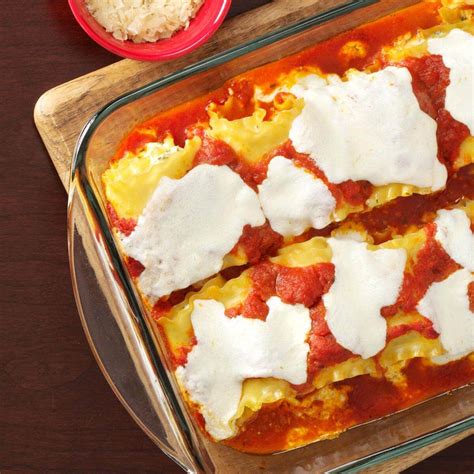 chicken lasagna roll ups recipe