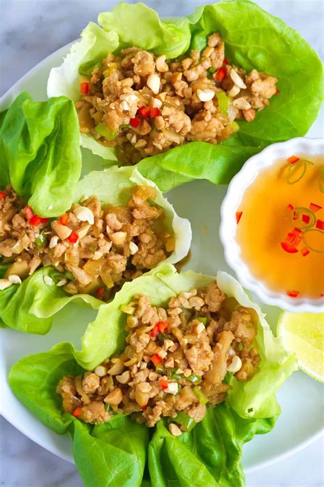 Chicken Lettuce Wraps Simple