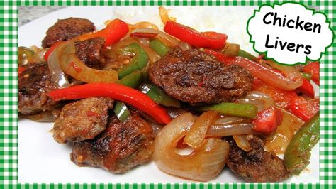 chicken livers recipes youtube