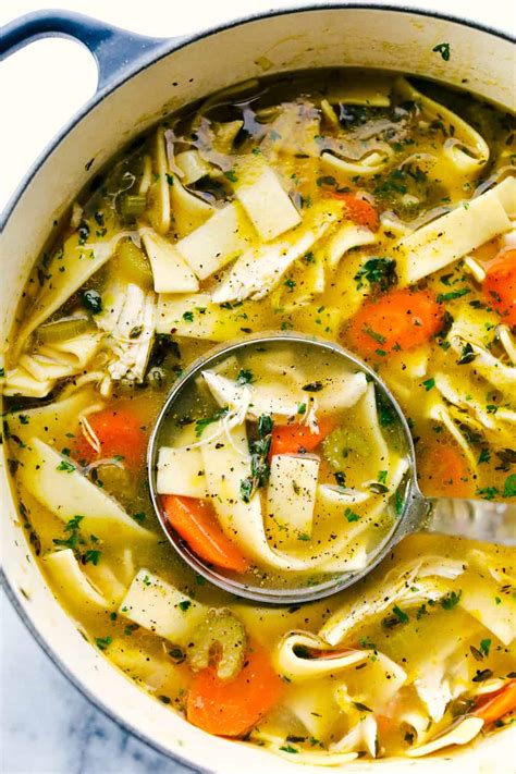 chicken noodle soup for one person