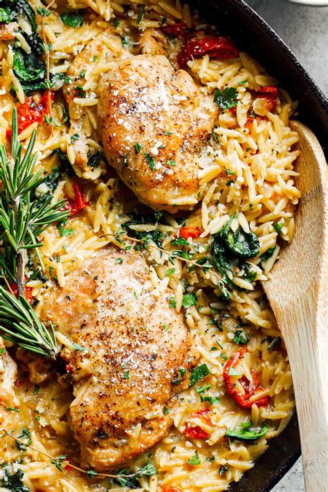 chicken orzo recipes easy