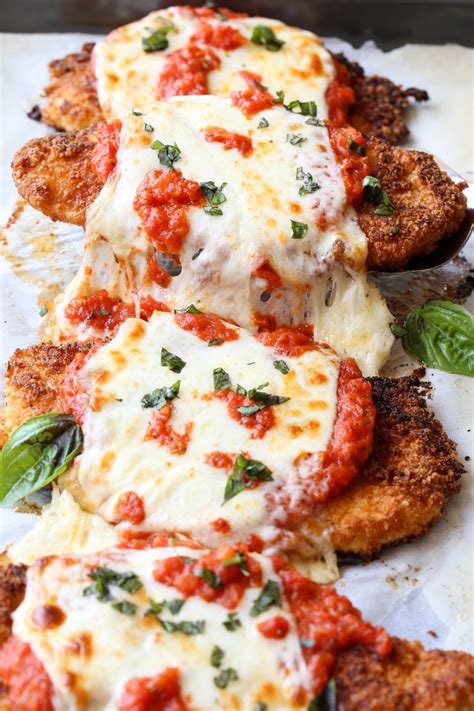 chicken parmesan with bacon