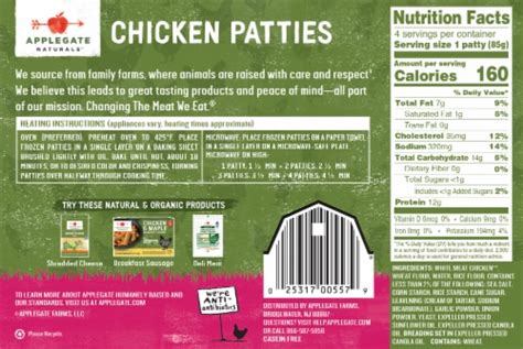 Chicken Patties Applegate