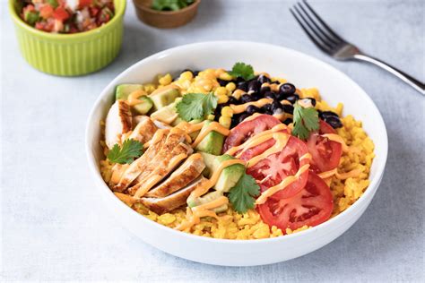 chicken rice bowl recipe mexican