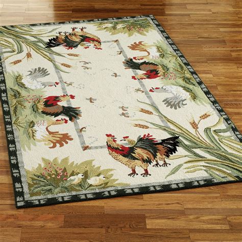 Chicken Rug Kitchen