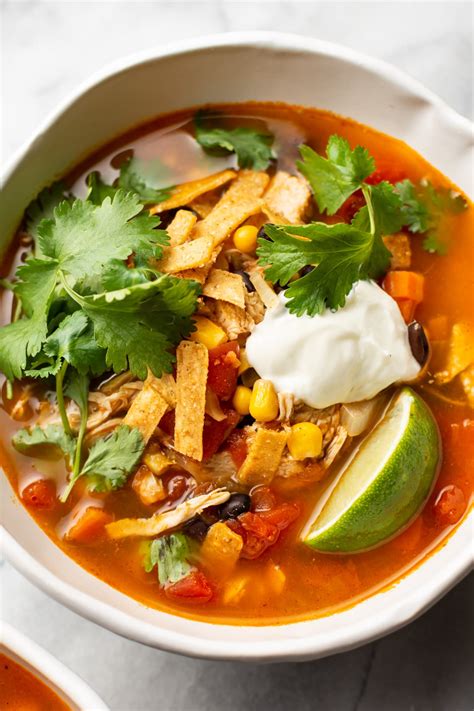 chicken soup recipe mexican