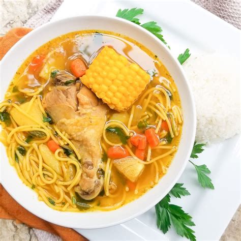 chicken soup recipe puerto rican