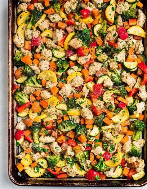 Chicken Vegetable Dinner Ideas