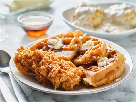 Chicken Waffles For Breakfast