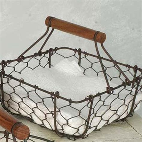Chicken Wire Basket Storage
