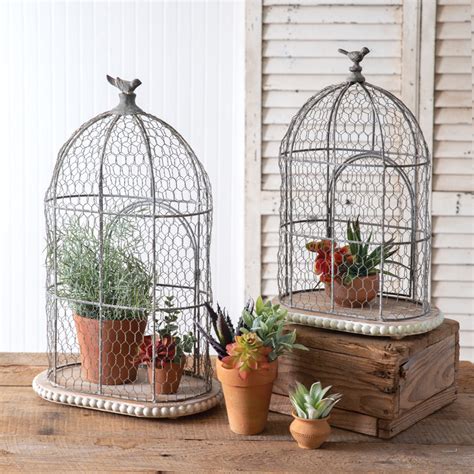 Chicken Wire Bird Cage