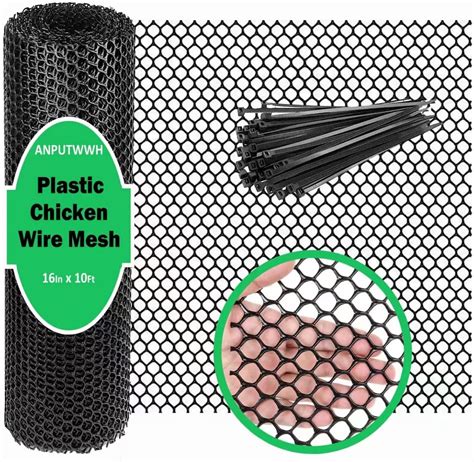 Chicken Wire Plastic Cage