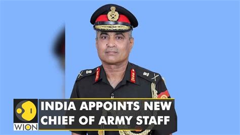 chief of army staff of the indian army
