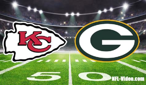 chiefs vs packers full game replay