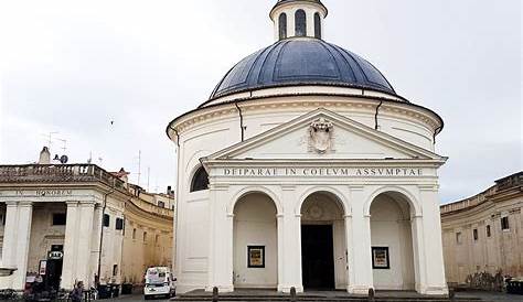 Church Santa Maria Assunta in Cielo Ariccia Italy Stock Photo - Alamy