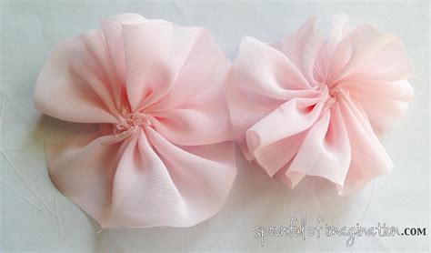chiffon flowers
