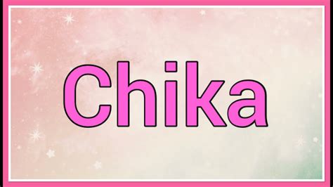 chika name meaning