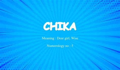 chika name meaning japanese